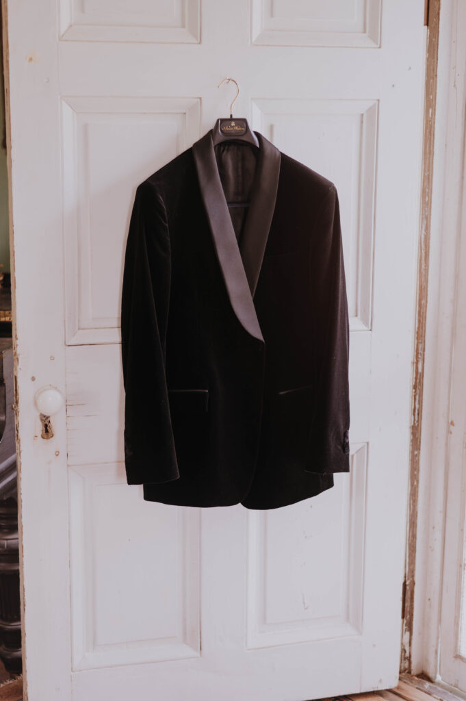 Groom's suit coat