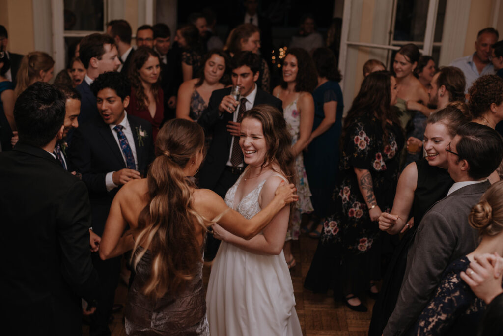 Bride dancing at DC Wedding