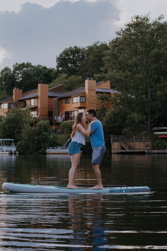 Couple at the lake