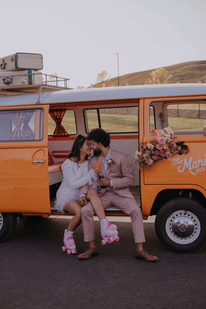 Retro Pink Wedding