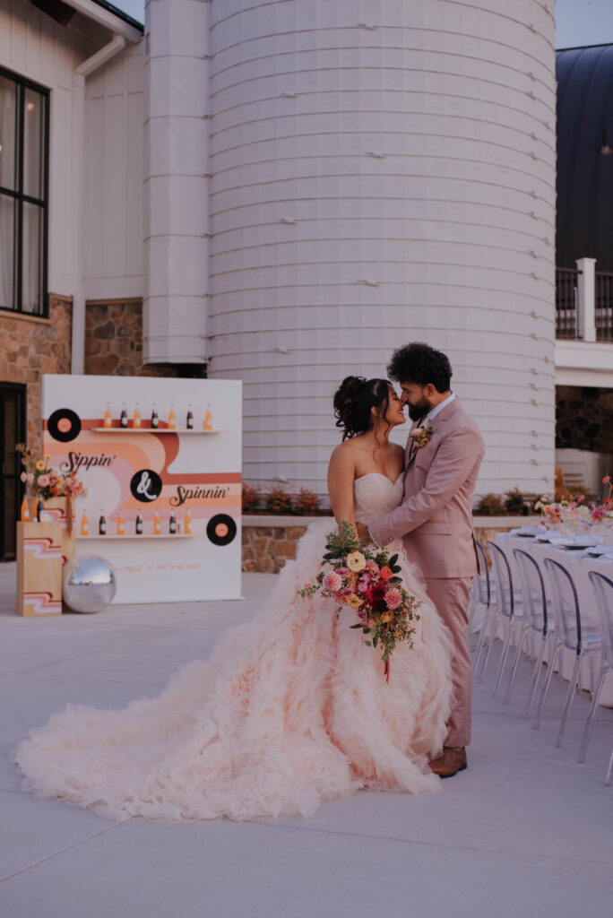 Pink Wedding Dress