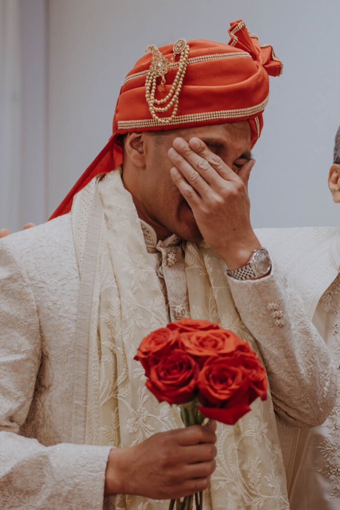 Hindu Groom at Ceremony