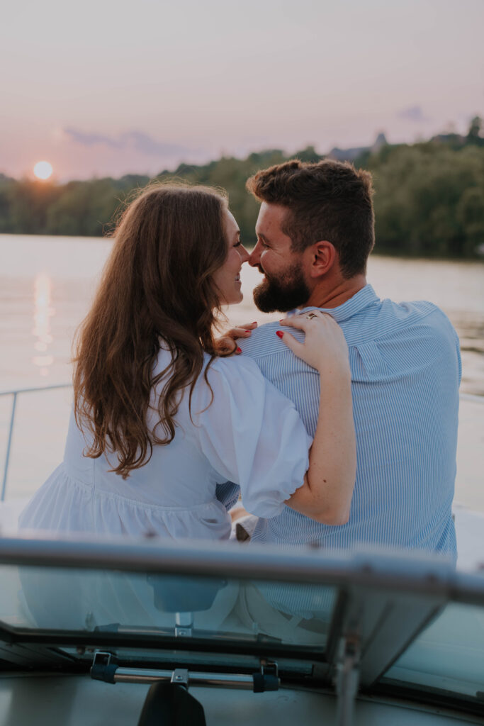 Boat Engagement Photos