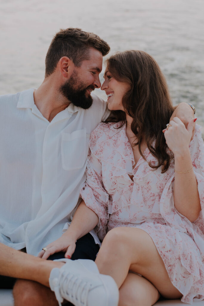 Boat Engagement Photos