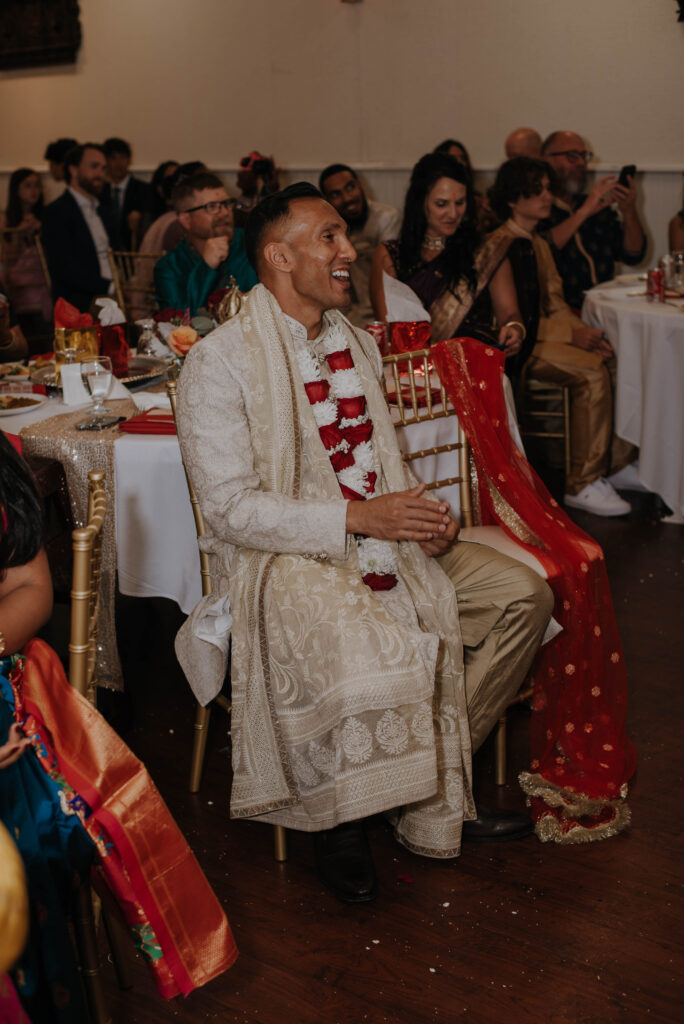 Groom at Hindu Wedding