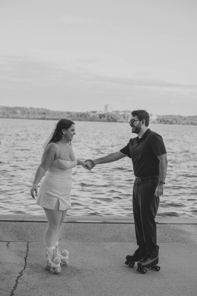 Couple at Alexandria VA waterfront