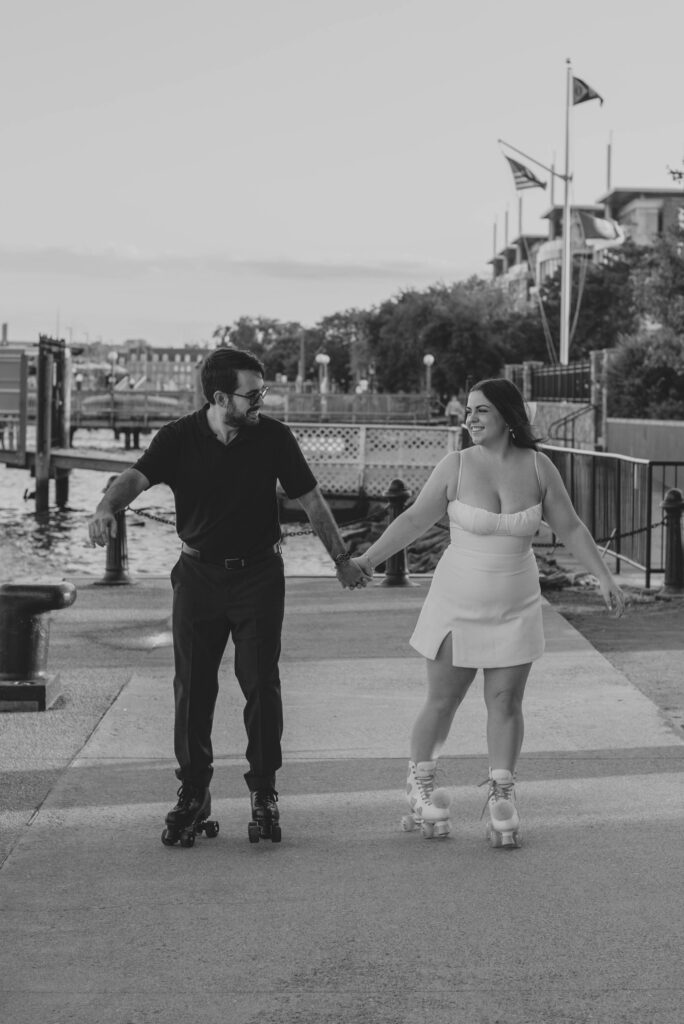 Couple at Alexandria VA waterfront