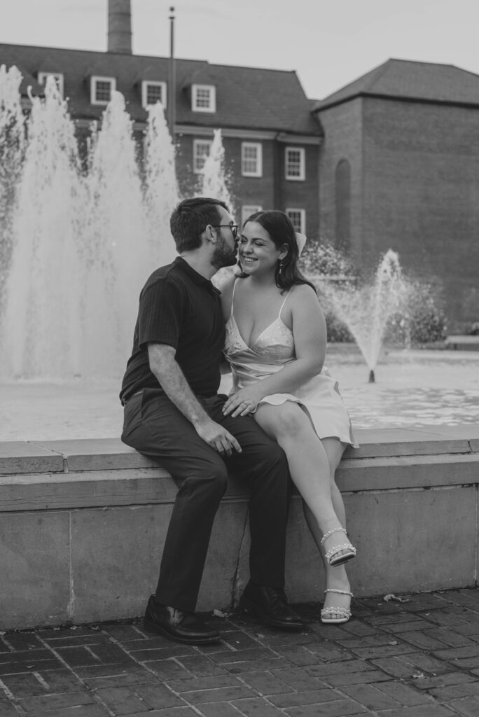 Couple in Old Town Alexandria