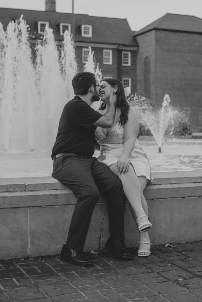 Couple in Old Town Alexandria