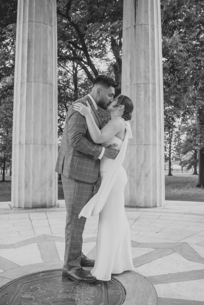 DC War Memorial Wedding