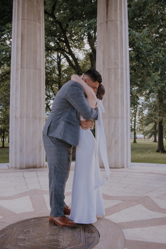 DC War Memorial Wedding