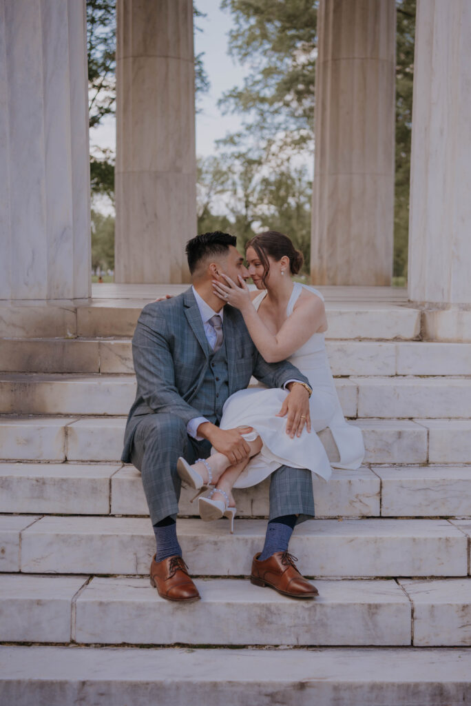 DC War Memorial Wedding