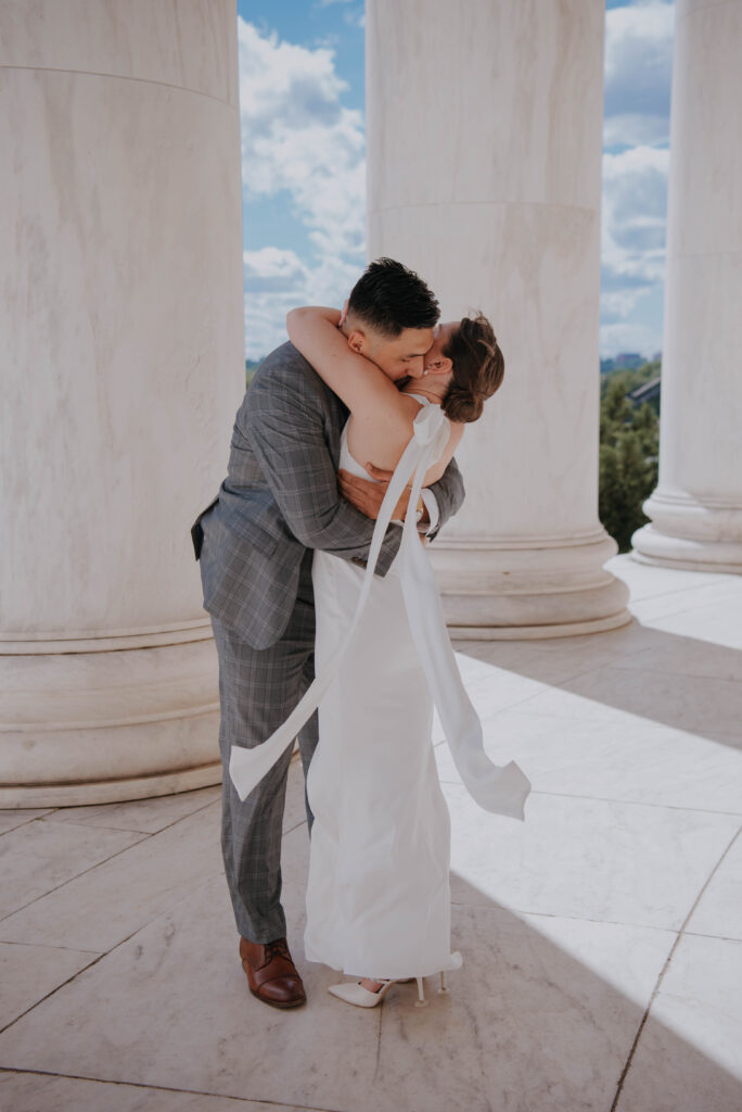 DC War Memorial Wedding