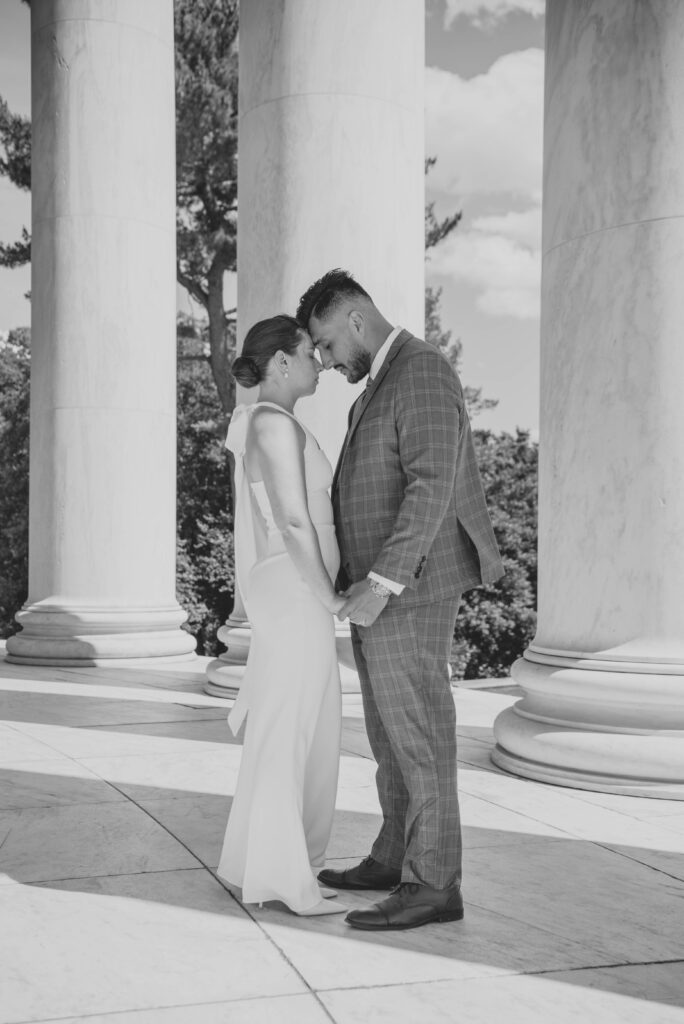 DC War Memorial Wedding