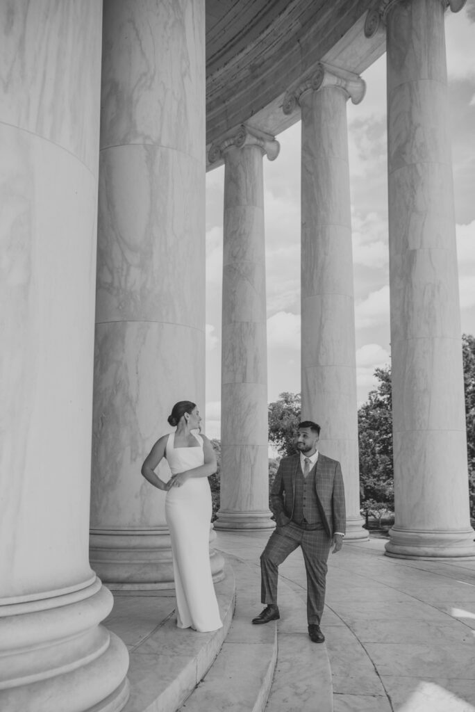 Jefferson Memorial Wedding