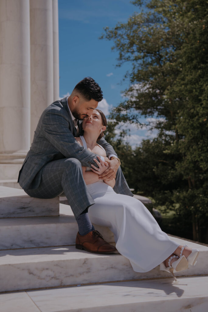 Jefferson Memorial Wedding Photos