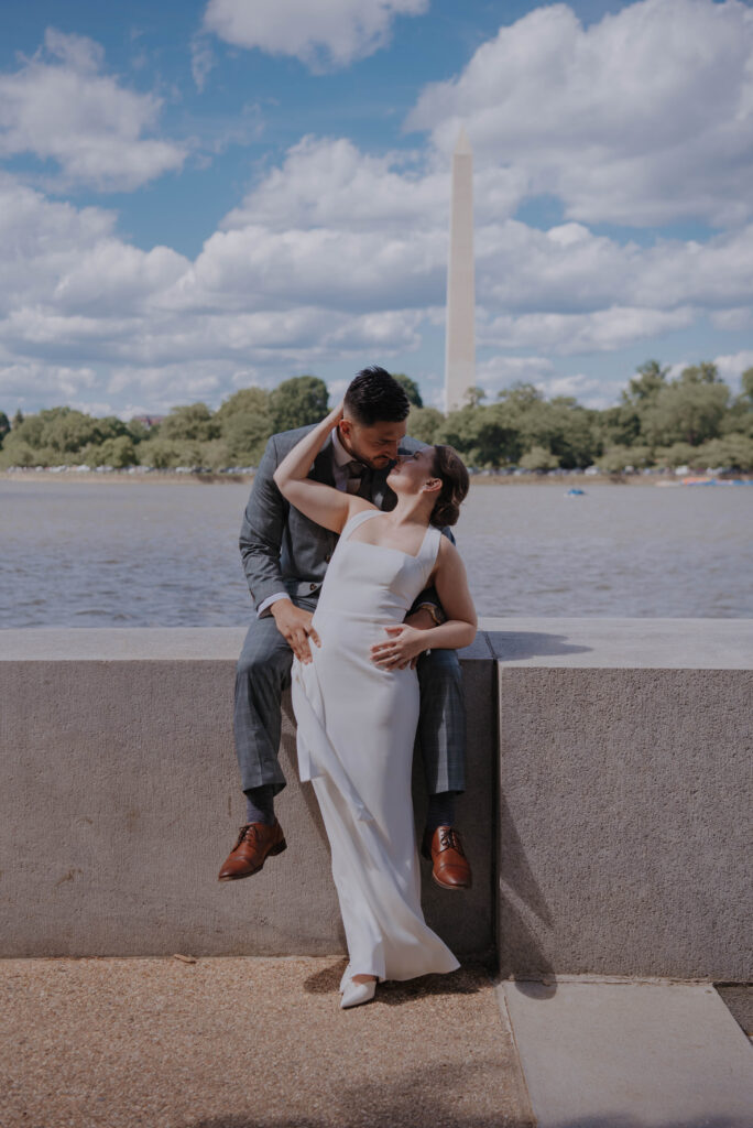 DC War Memorial Wedding