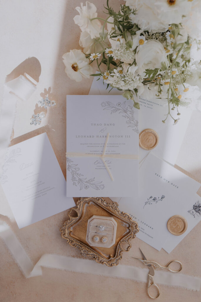 Invitations to Blue Rock Wedding